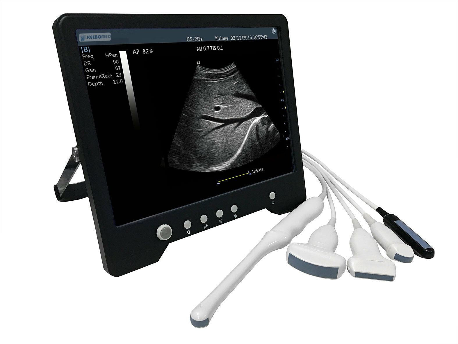 Veterinary Large & Small Animal Touch Screen Ultrasound w/ Two Probes | KeeboMed DIAGNOSTIC ULTRASOUND MACHINES FOR SALE