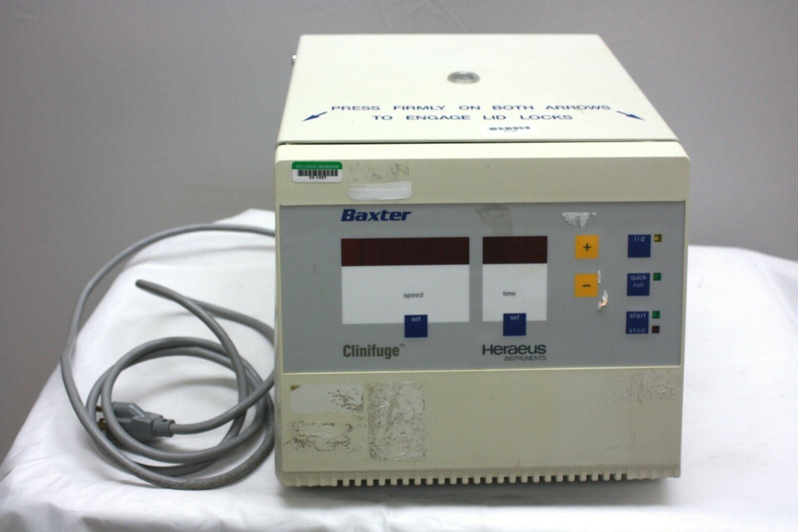 Baxter Heraeus Clinifuge (418GS) DIAGNOSTIC ULTRASOUND MACHINES FOR SALE