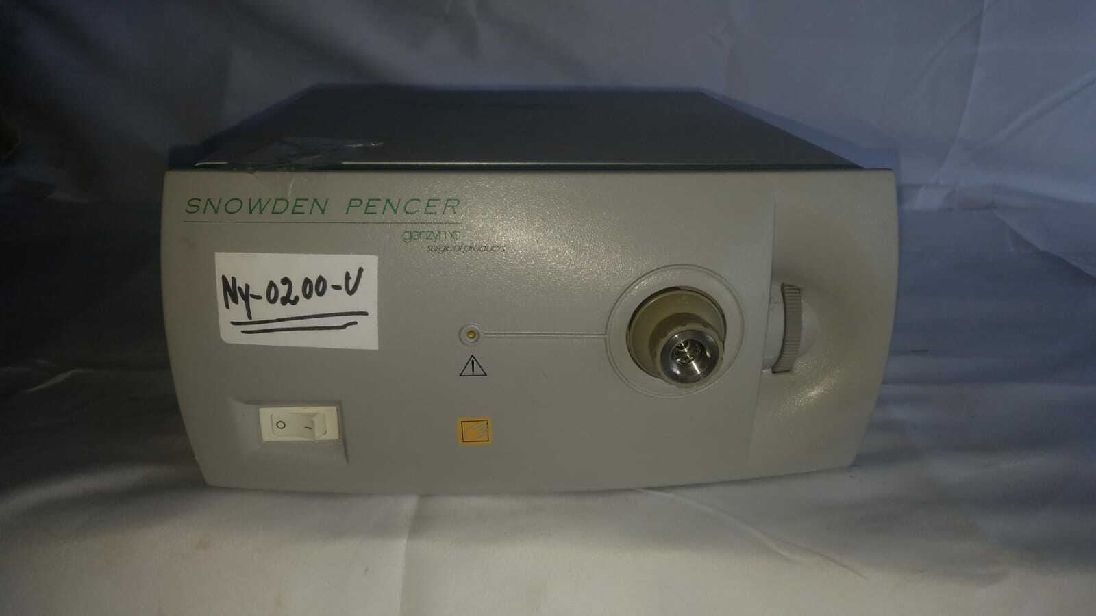 Genzyme Snowden Pencer Light Source (NY200U) DIAGNOSTIC ULTRASOUND MACHINES FOR SALE