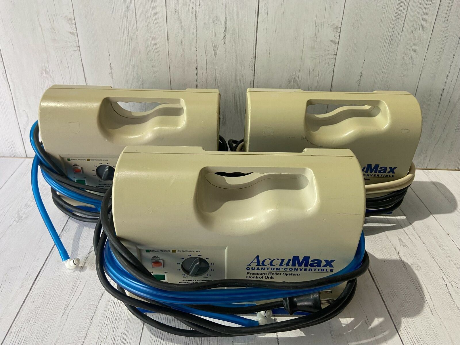 AccuMax Quantum Convertible Pressure Relief System lot of 3 DIAGNOSTIC ULTRASOUND MACHINES FOR SALE