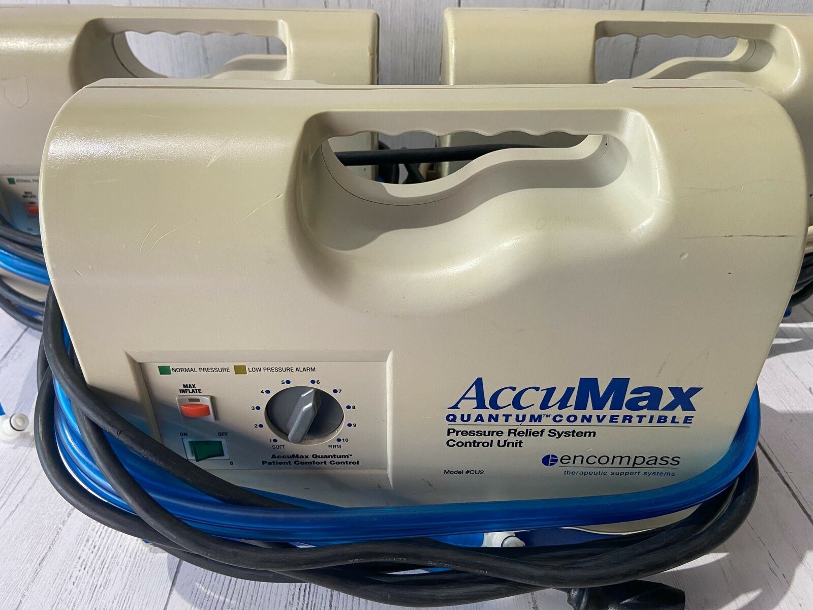 AccuMax Quantum Convertible Pressure Relief System lot of 3 DIAGNOSTIC ULTRASOUND MACHINES FOR SALE