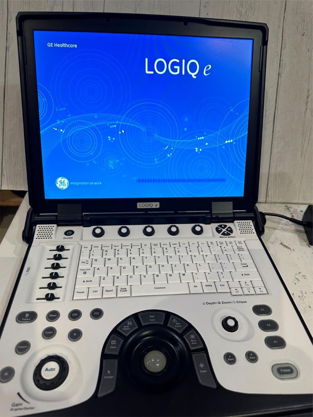 GE LOGIQ E Next Generation Ultrasound BT12 DOM 2012 DIAGNOSTIC ULTRASOUND MACHINES FOR SALE