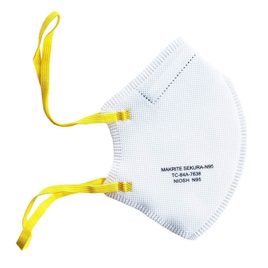 Makrite SEKURA N95 Foldable Particulate Respirator Mask, NIOSH Certified, M/L Si DIAGNOSTIC ULTRASOUND MACHINES FOR SALE