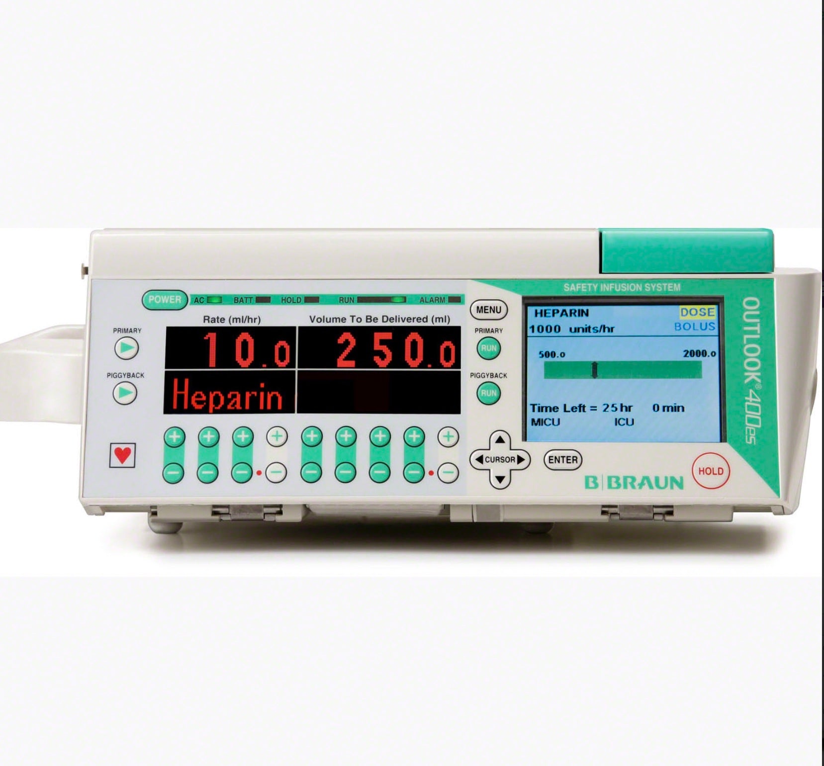 B Braun Outlook 400ES Safety Infusion Pump System DIAGNOSTIC ULTRASOUND MACHINES FOR SALE