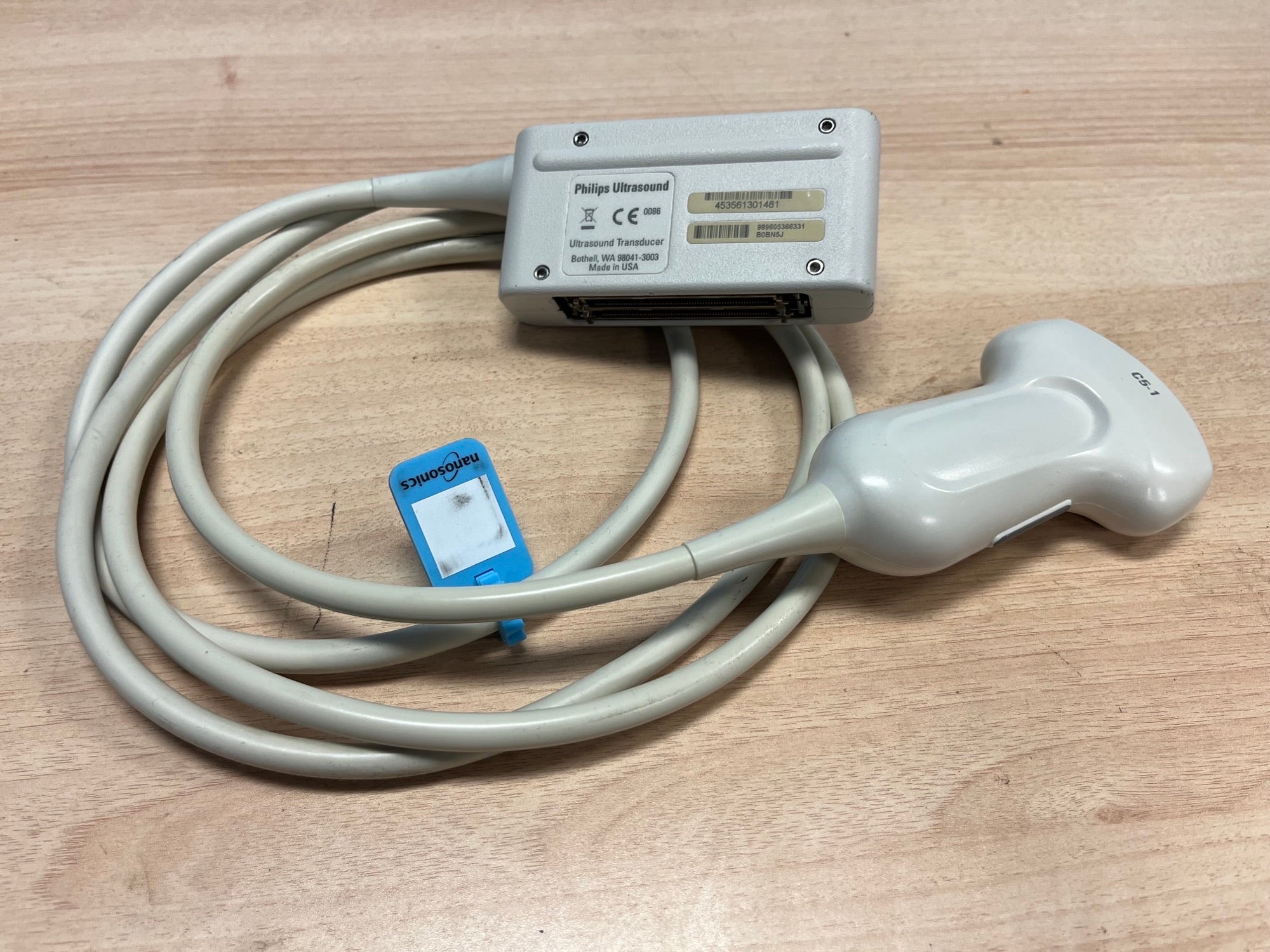 Philips C5-1 Ultrasound Probe for CX50 DIAGNOSTIC ULTRASOUND MACHINES FOR SALE