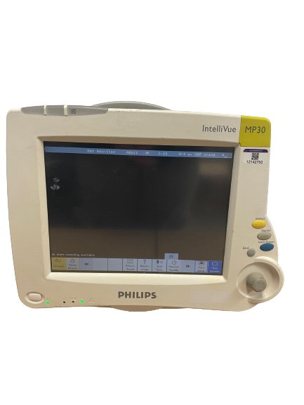 Philips IntelliVue MP30 Color Patient Monitor SN:DE62229683 REF:M8002A DIAGNOSTIC ULTRASOUND MACHINES FOR SALE