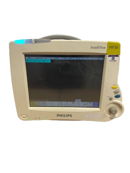 Philips IntelliVue MP30 Color Patient Monitor SN:DE62224648 REF:M8002A DIAGNOSTIC ULTRASOUND MACHINES FOR SALE
