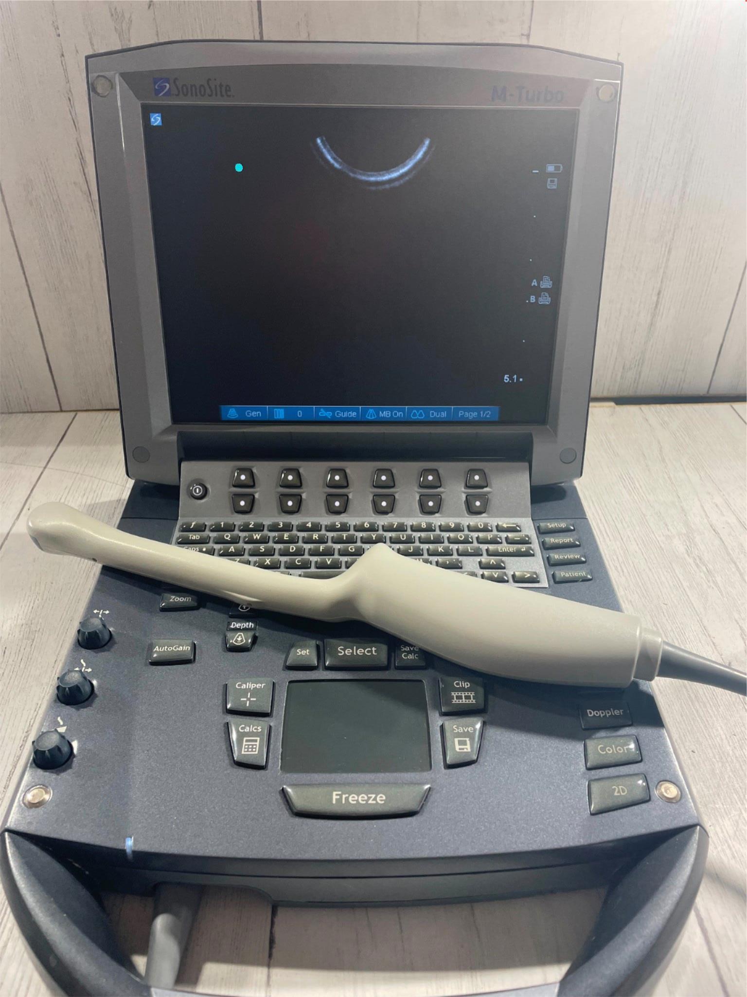 Sonosite ICTx Ultrasound Probe REF:P07690-20 SN:03N864 For Sonosite M-Turbo DIAGNOSTIC ULTRASOUND MACHINES FOR SALE
