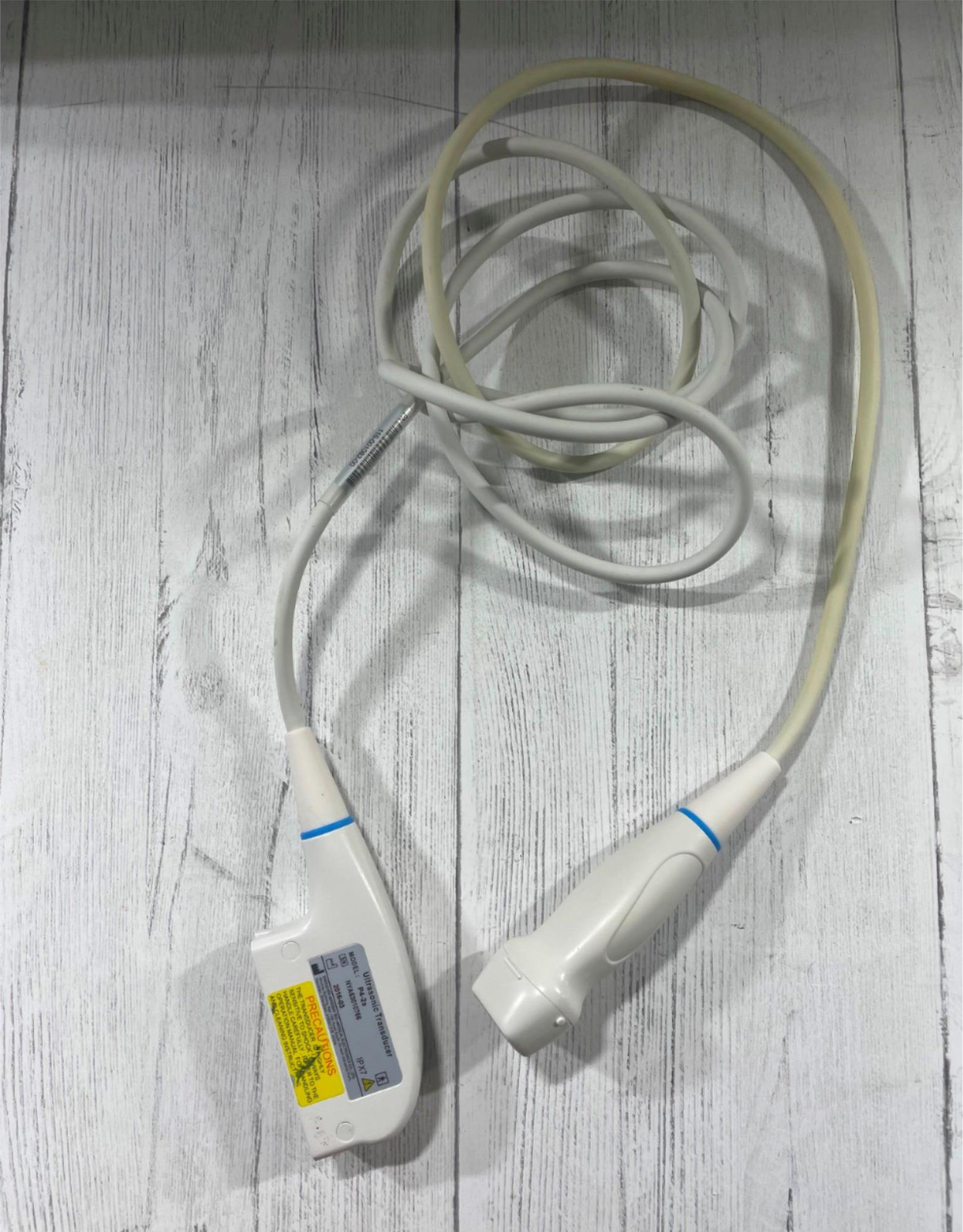 Mindray P4-2s Ultrasound Probe REF:115-001032-00 SN: NYA63010766 DIAGNOSTIC ULTRASOUND MACHINES FOR SALE