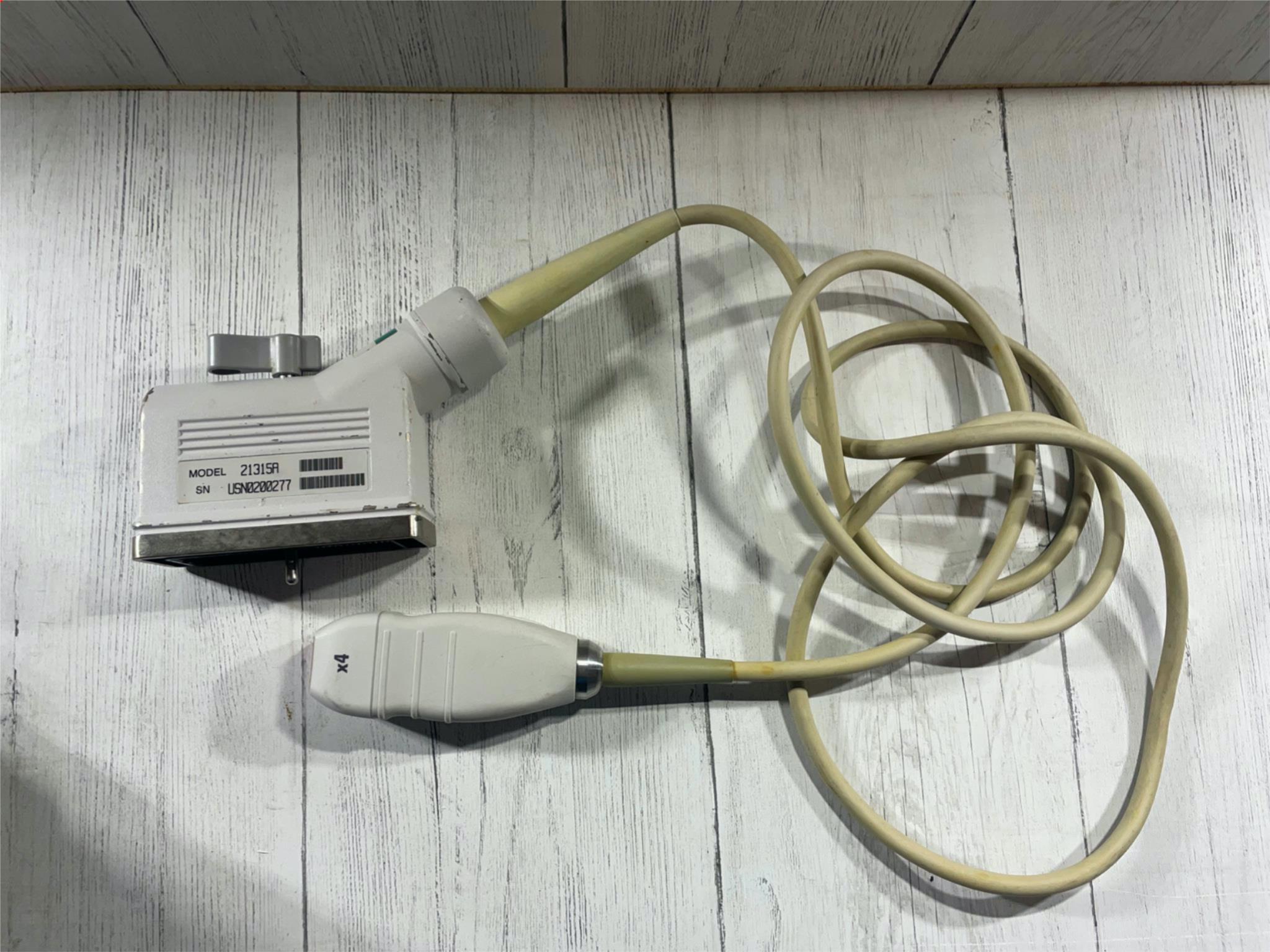 Philips X4 Ultrasonic Transducer 21315A SN: USN0200277 DIAGNOSTIC ULTRASOUND MACHINES FOR SALE