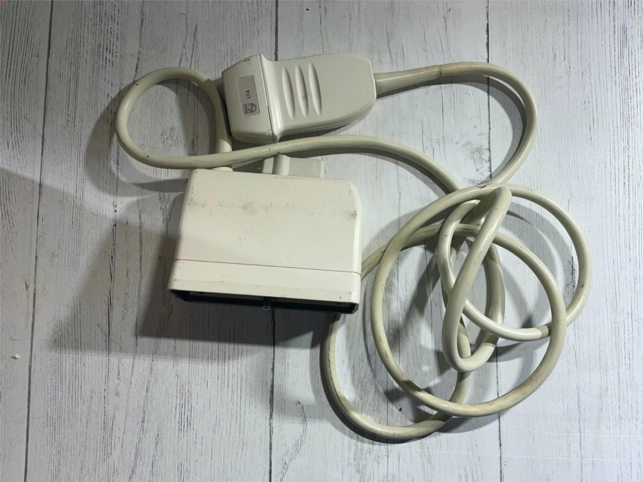 Philips L7-4 Linear Array Ultrasound Transducer Probe SN: 02RQ79 DIAGNOSTIC ULTRASOUND MACHINES FOR SALE