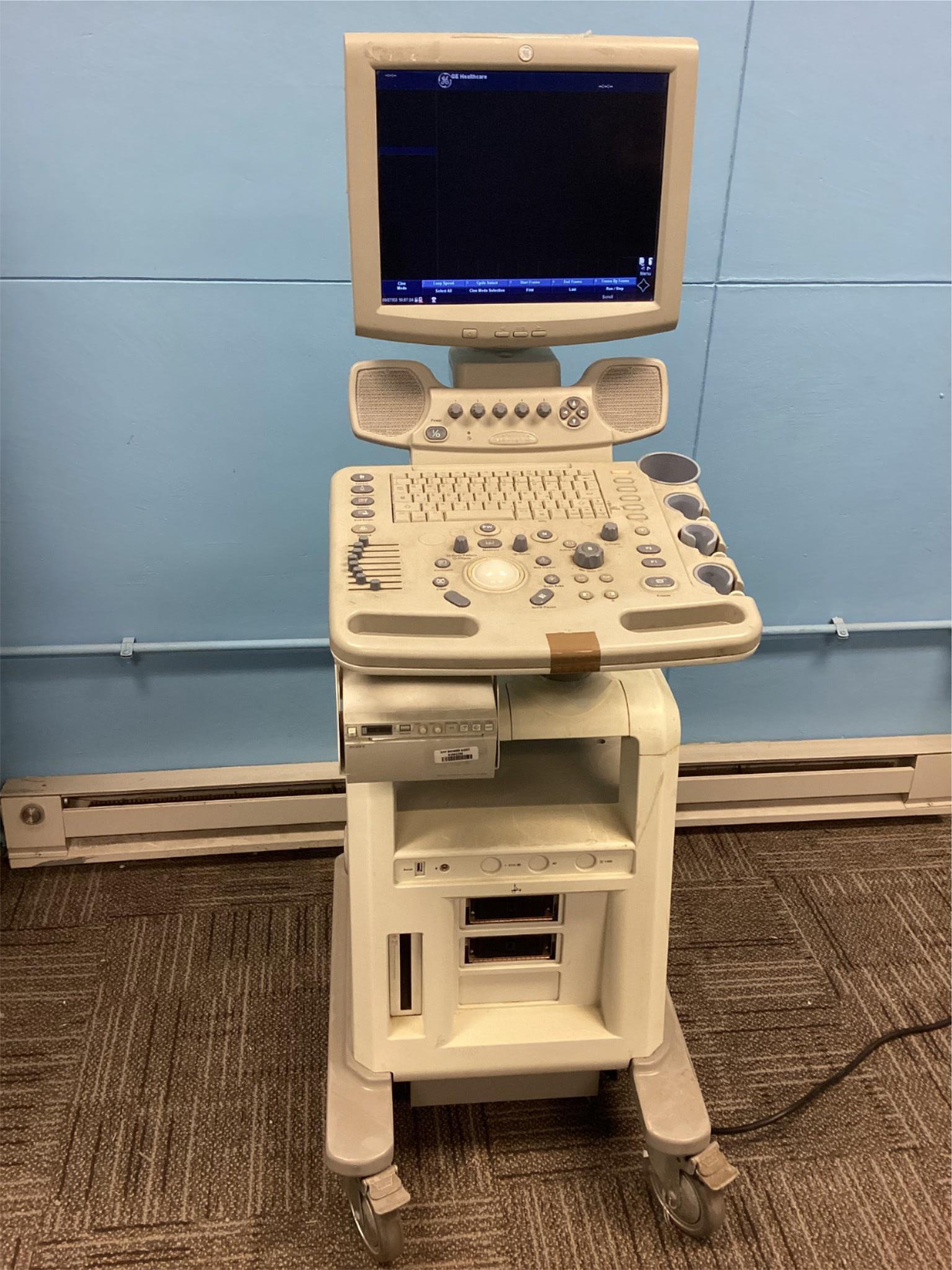 GE Model LOGIQ Diagnostic Ultrasound System - 2008 DIAGNOSTIC ULTRASOUND MACHINES FOR SALE