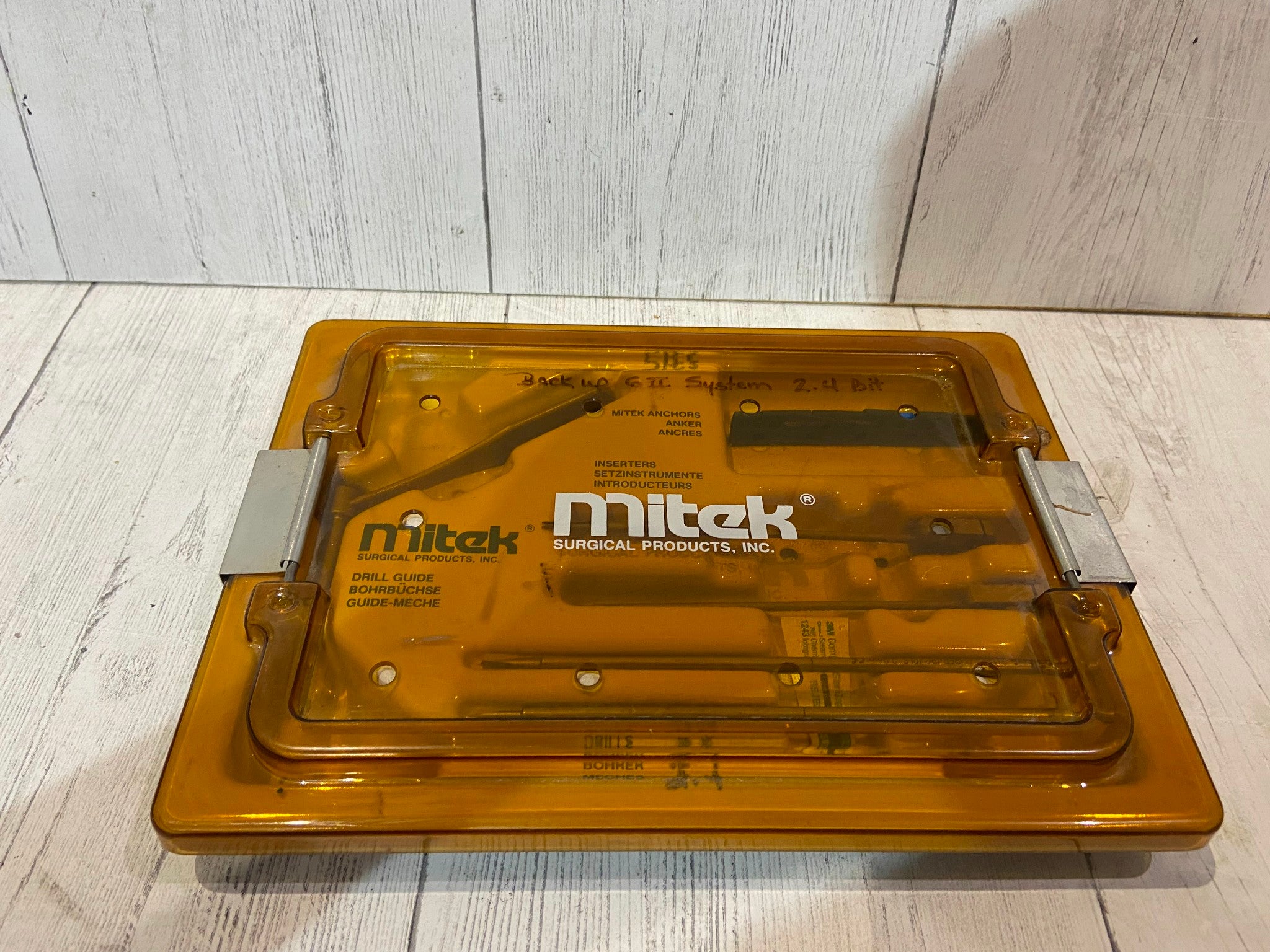 Mitek Surgical Products Drill Guide 11"x8"x1.75" DIAGNOSTIC ULTRASOUND MACHINES FOR SALE