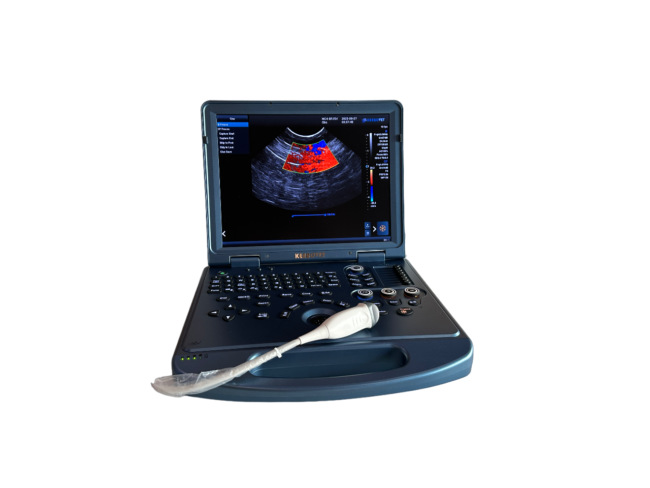 ECO-17Vet High end Small Animal Color Doppler Ultrasound with Micro Convex Probe DIAGNOSTIC ULTRASOUND MACHINES FOR SALE