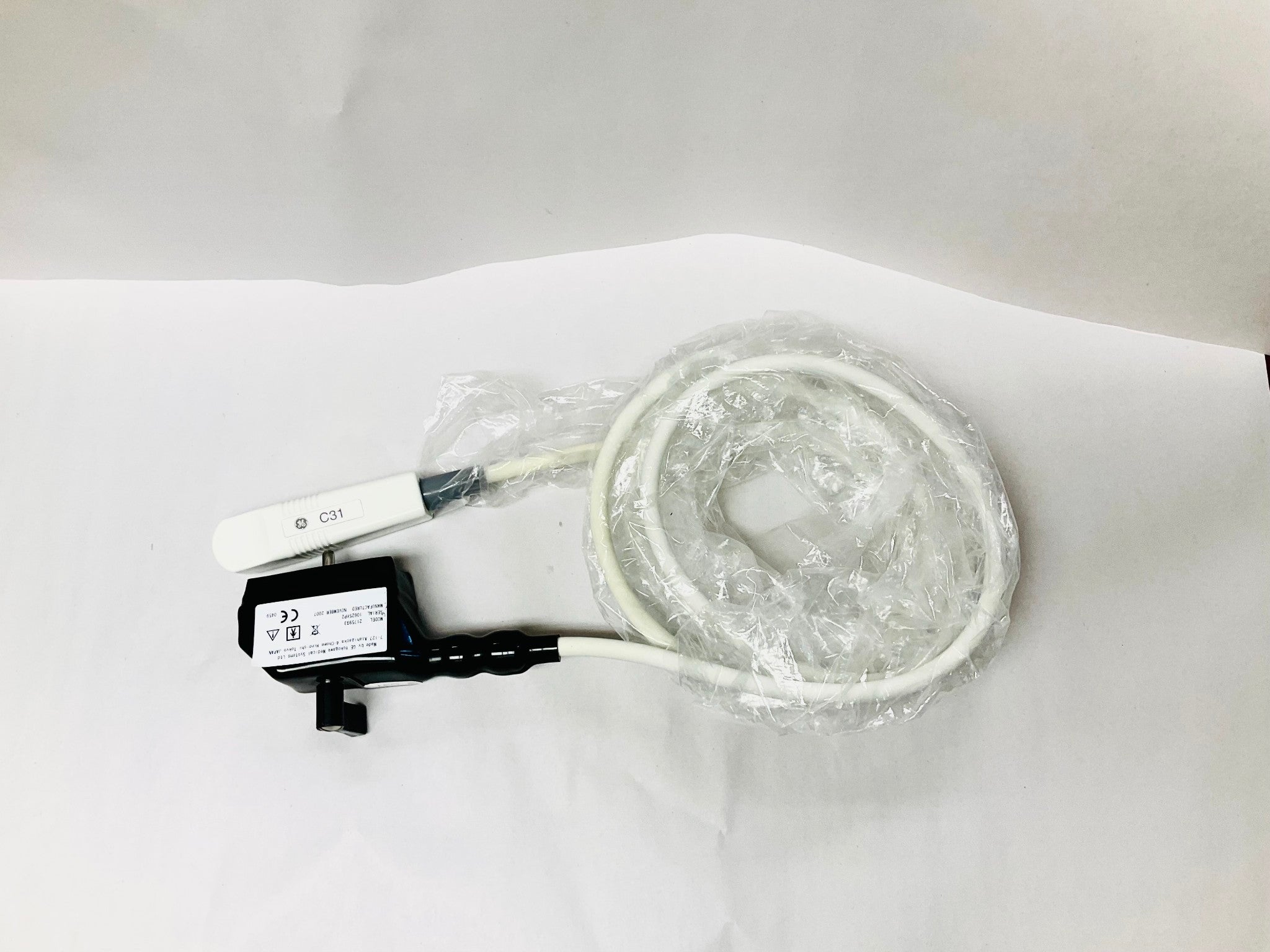 GE -C31 Model: 2175993 Ultrasound Probe Transducer-2007 DIAGNOSTIC ULTRASOUND MACHINES FOR SALE