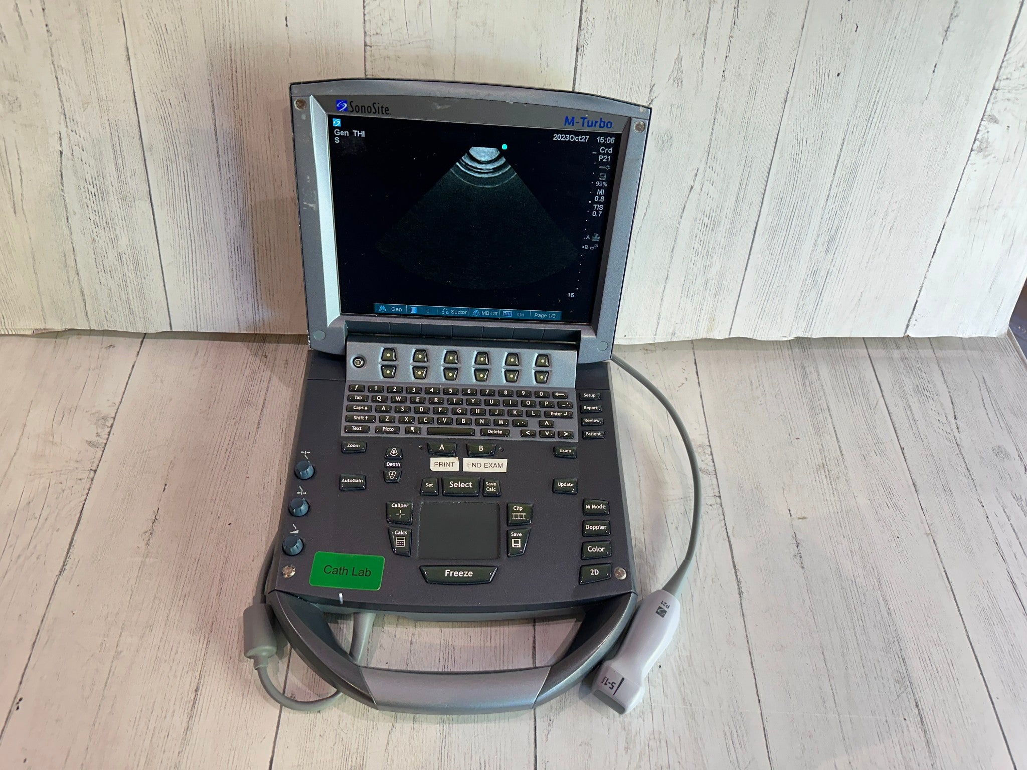 SonoSite M Turbo Ultrasound Machine 2011  Warranty 6 Months-No probe DIAGNOSTIC ULTRASOUND MACHINES FOR SALE