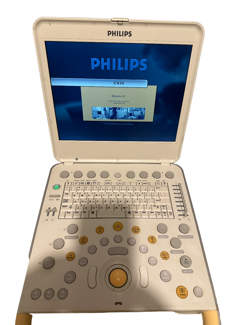 Philips CX50 Portable Ultrasound Scanner Machine 2009 Revision - 3.1.1 DIAGNOSTIC ULTRASOUND MACHINES FOR SALE