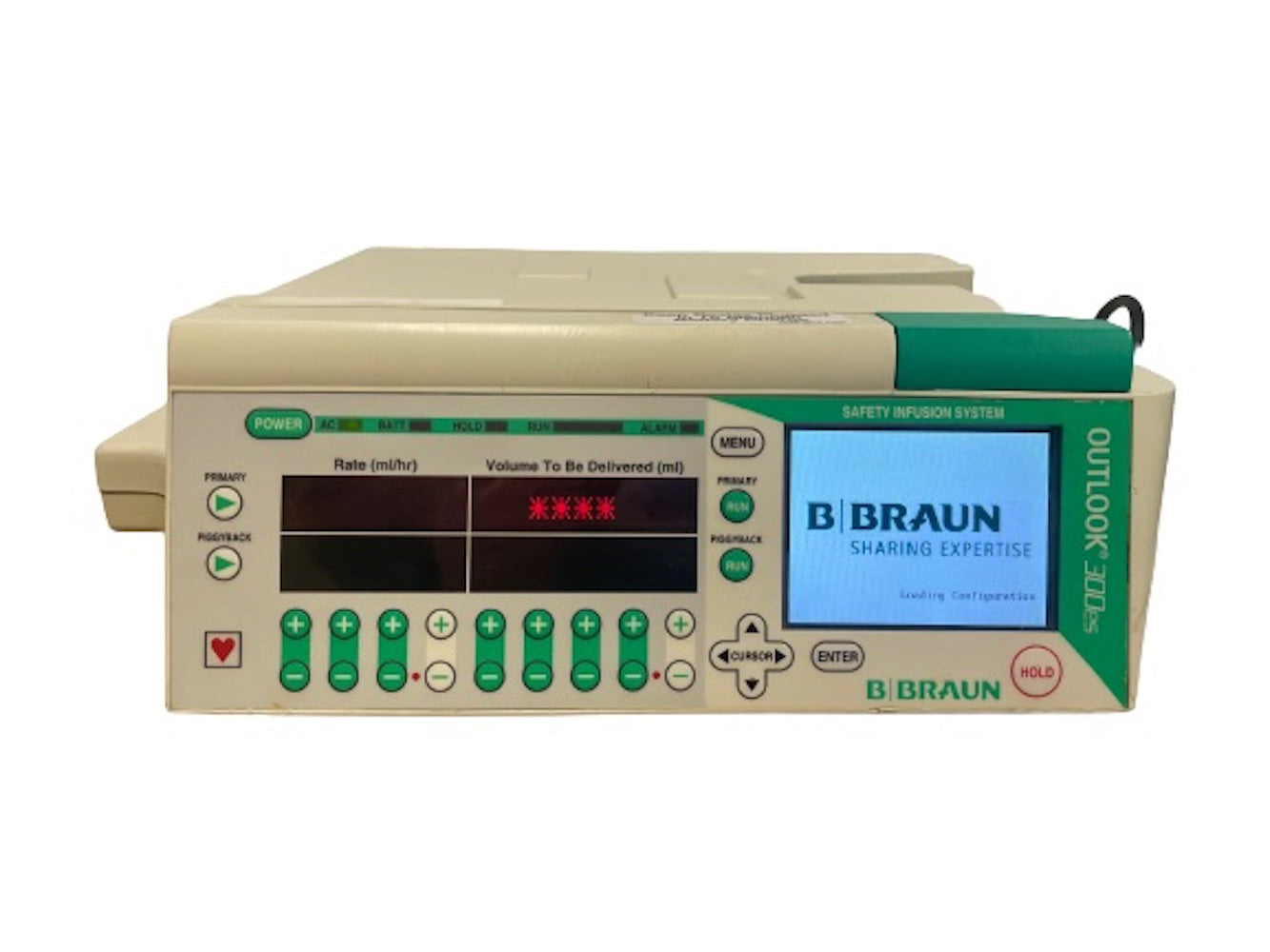 B Braun Outlook 300es Safety Infusion System SN:E45524 REF:621-300ES DIAGNOSTIC ULTRASOUND MACHINES FOR SALE