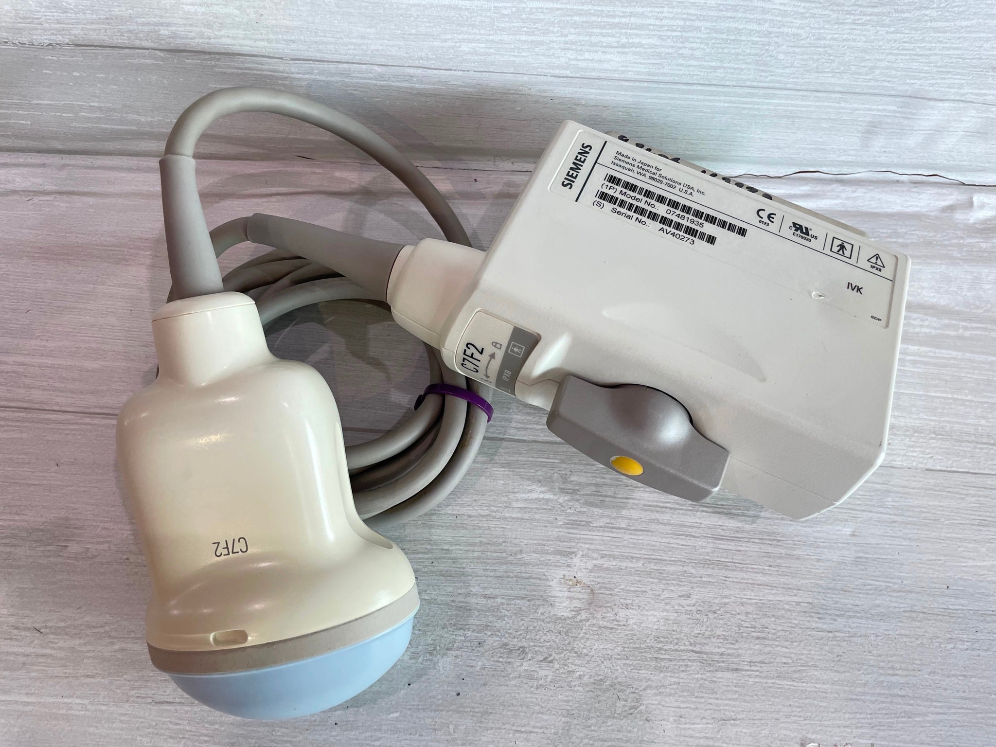 Siemens C7F2 Ultrasound Probe Transducer DIAGNOSTIC ULTRASOUND MACHINES FOR SALE