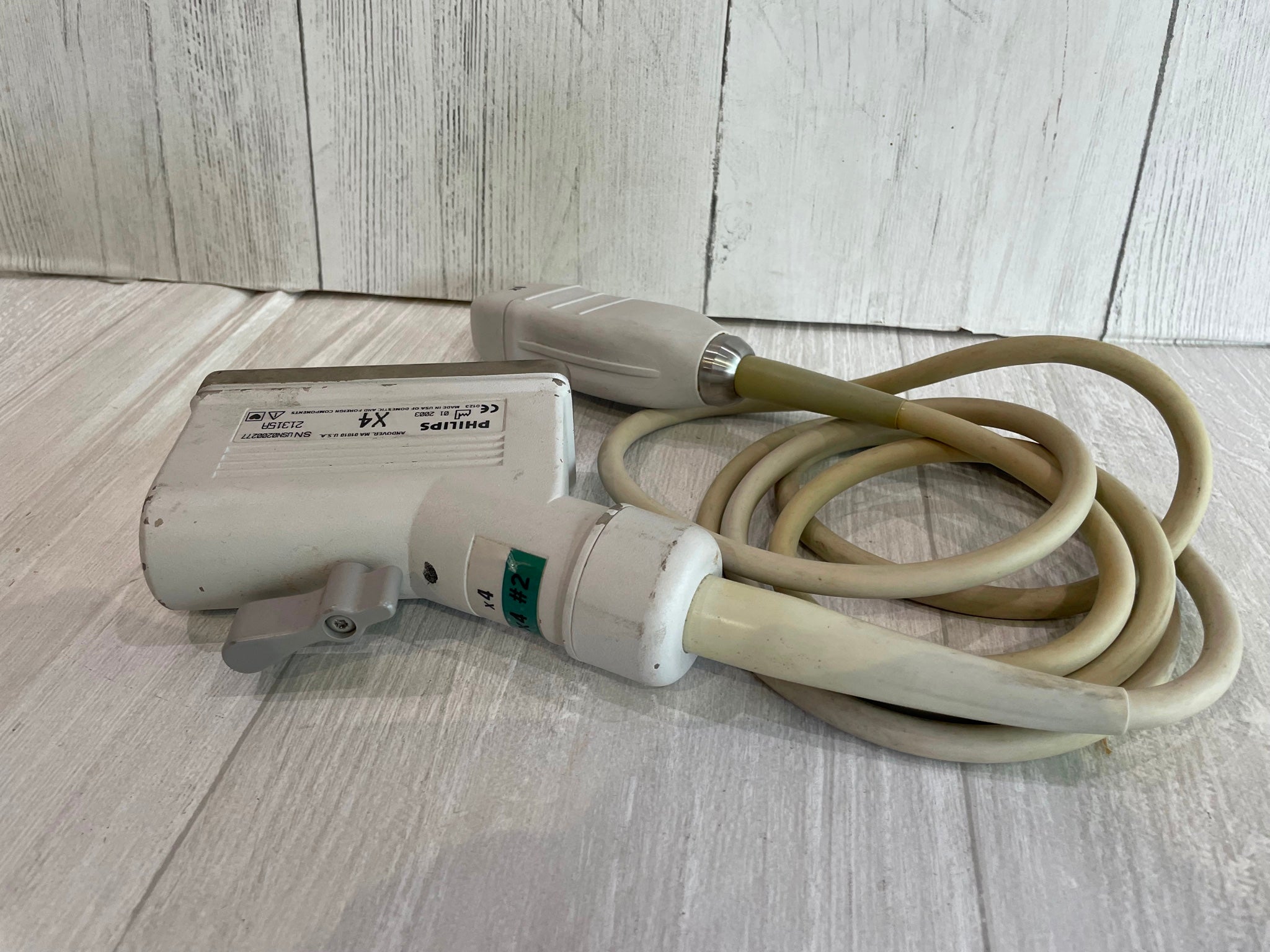 Philips x4 Ultrasound Probe Transducer 2003 DIAGNOSTIC ULTRASOUND MACHINES FOR SALE