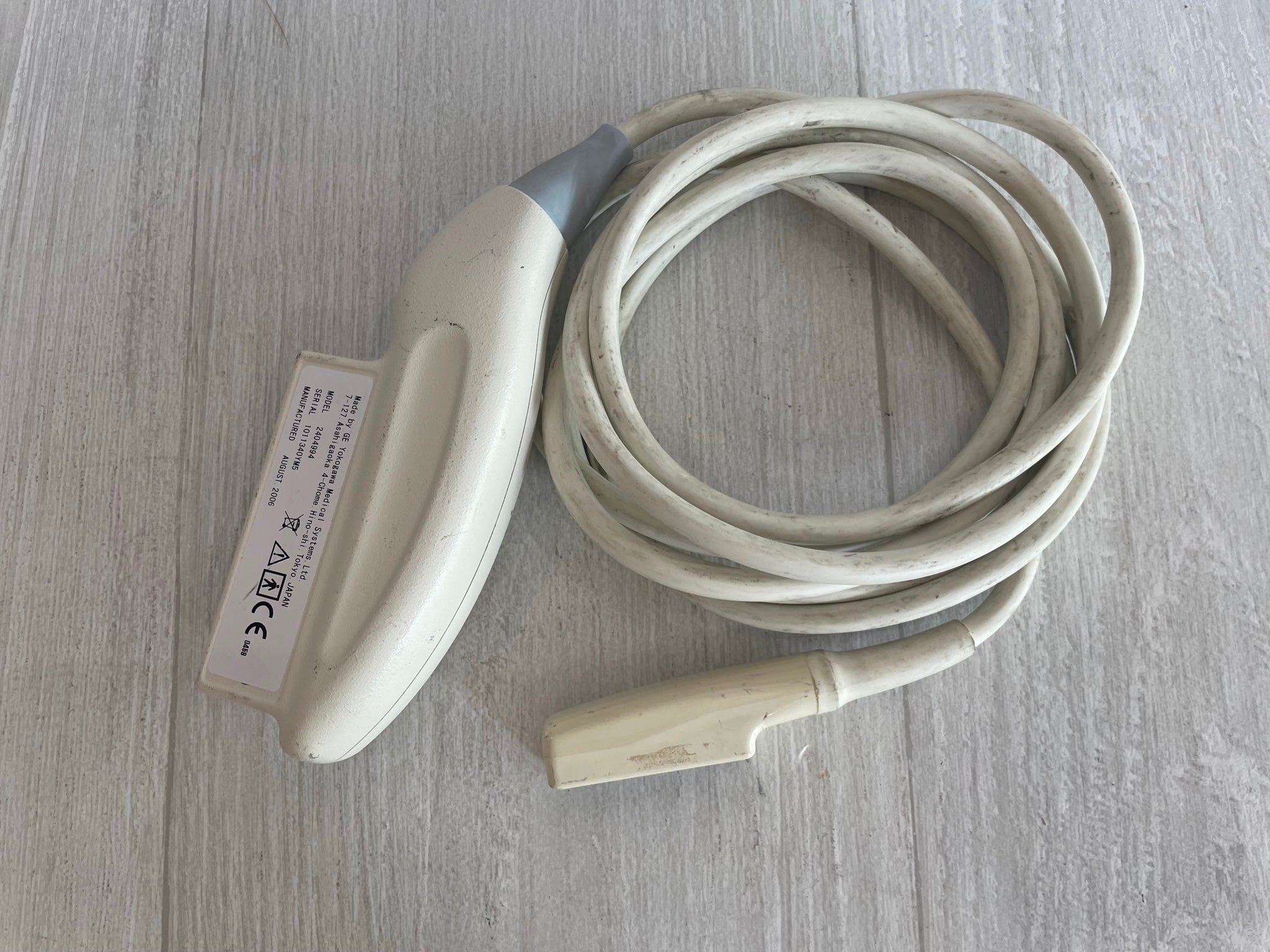 GE 2404994 Compact Ultrasound Probe Transducer 2006 DIAGNOSTIC ULTRASOUND MACHINES FOR SALE