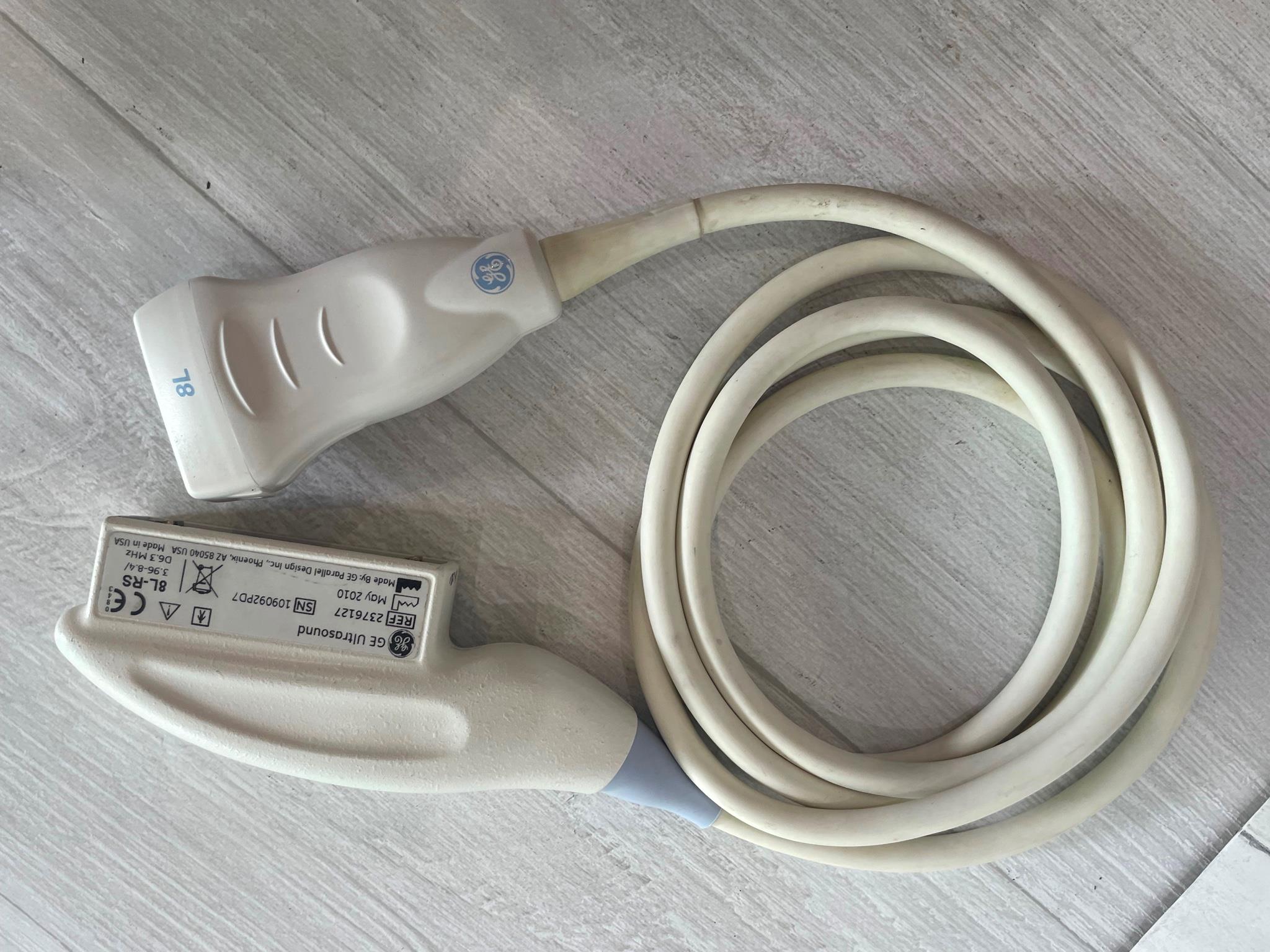 GE 8L-RS Compact Ultrasound Probe Transducer 2010 DIAGNOSTIC ULTRASOUND MACHINES FOR SALE