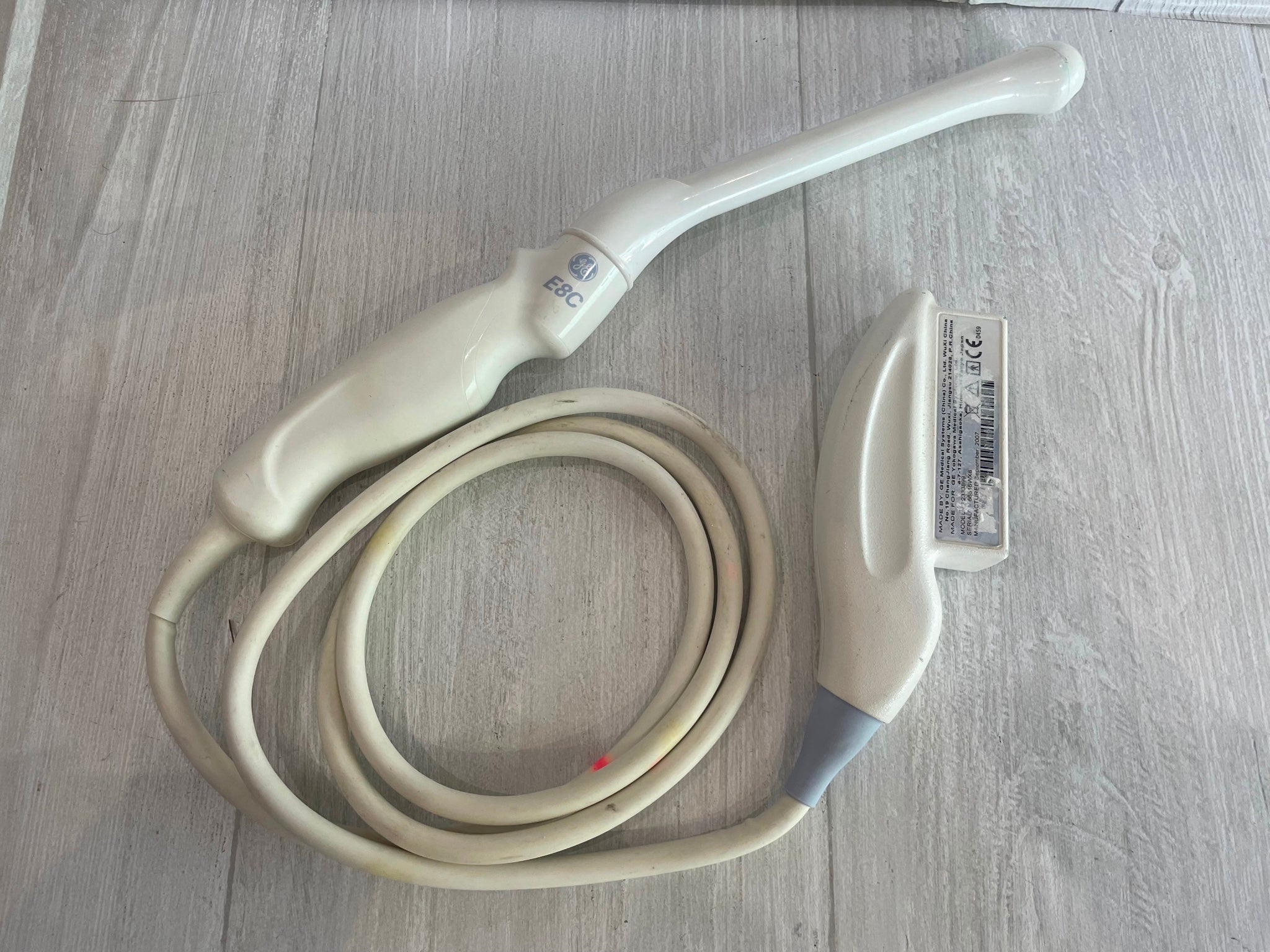 GE E8C-RS Compact Ultrasound Probe Transducer 2007 DIAGNOSTIC ULTRASOUND MACHINES FOR SALE