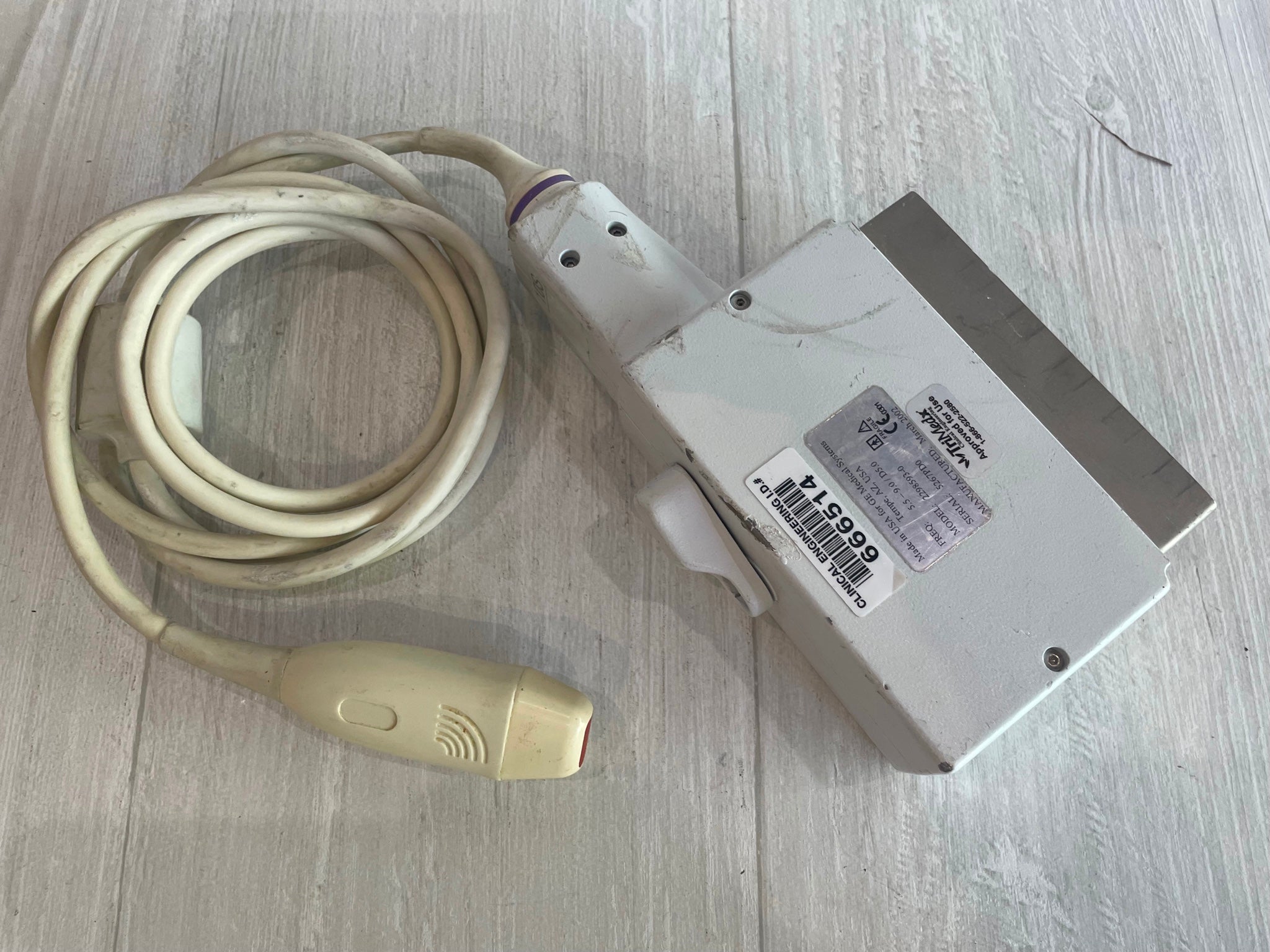 GE 10S Ultrasound Probe Transducer 2002 DIAGNOSTIC ULTRASOUND MACHINES FOR SALE