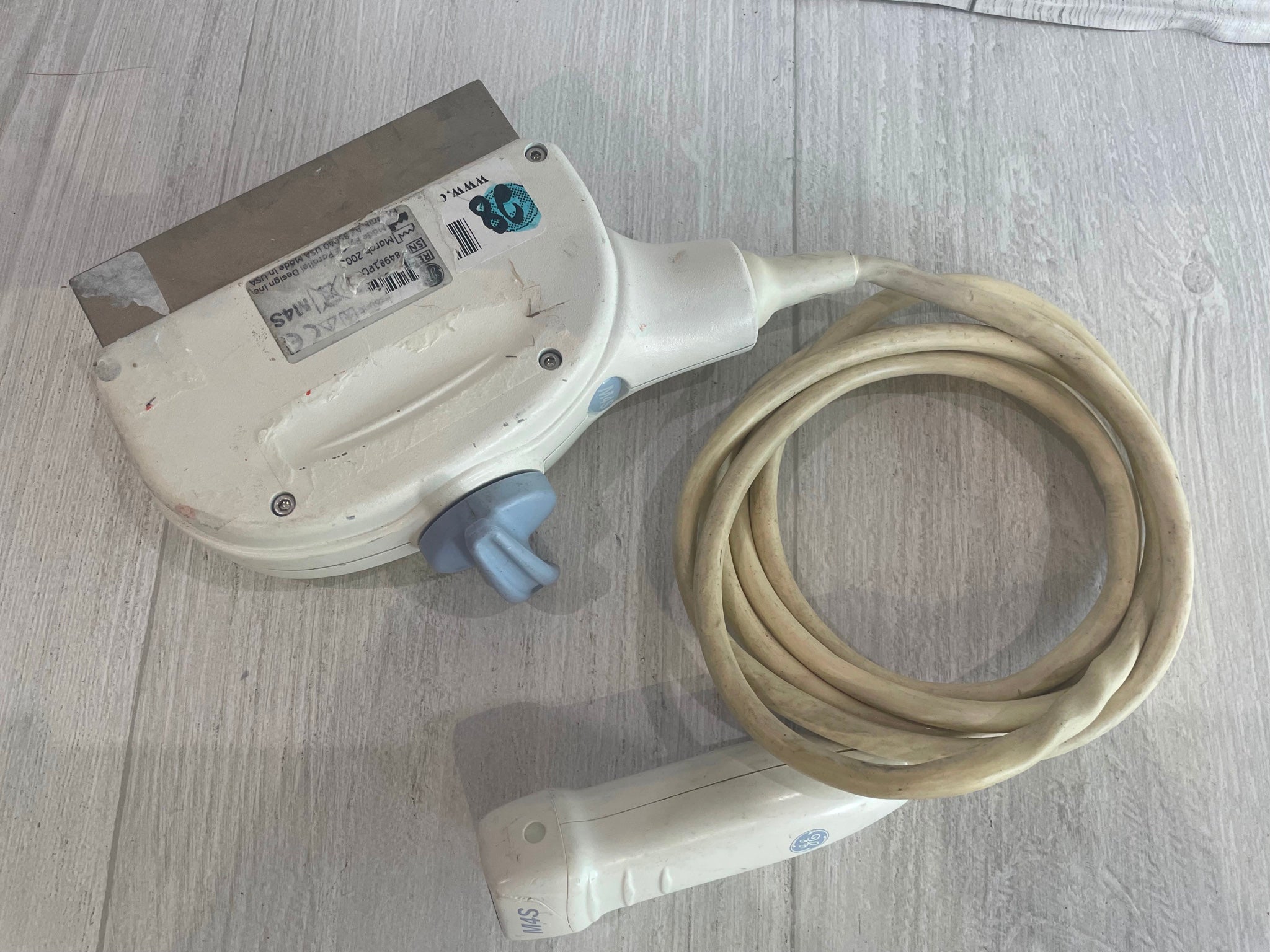 GE M4S Ultrasound Probe Transducer 2008 DIAGNOSTIC ULTRASOUND MACHINES FOR SALE