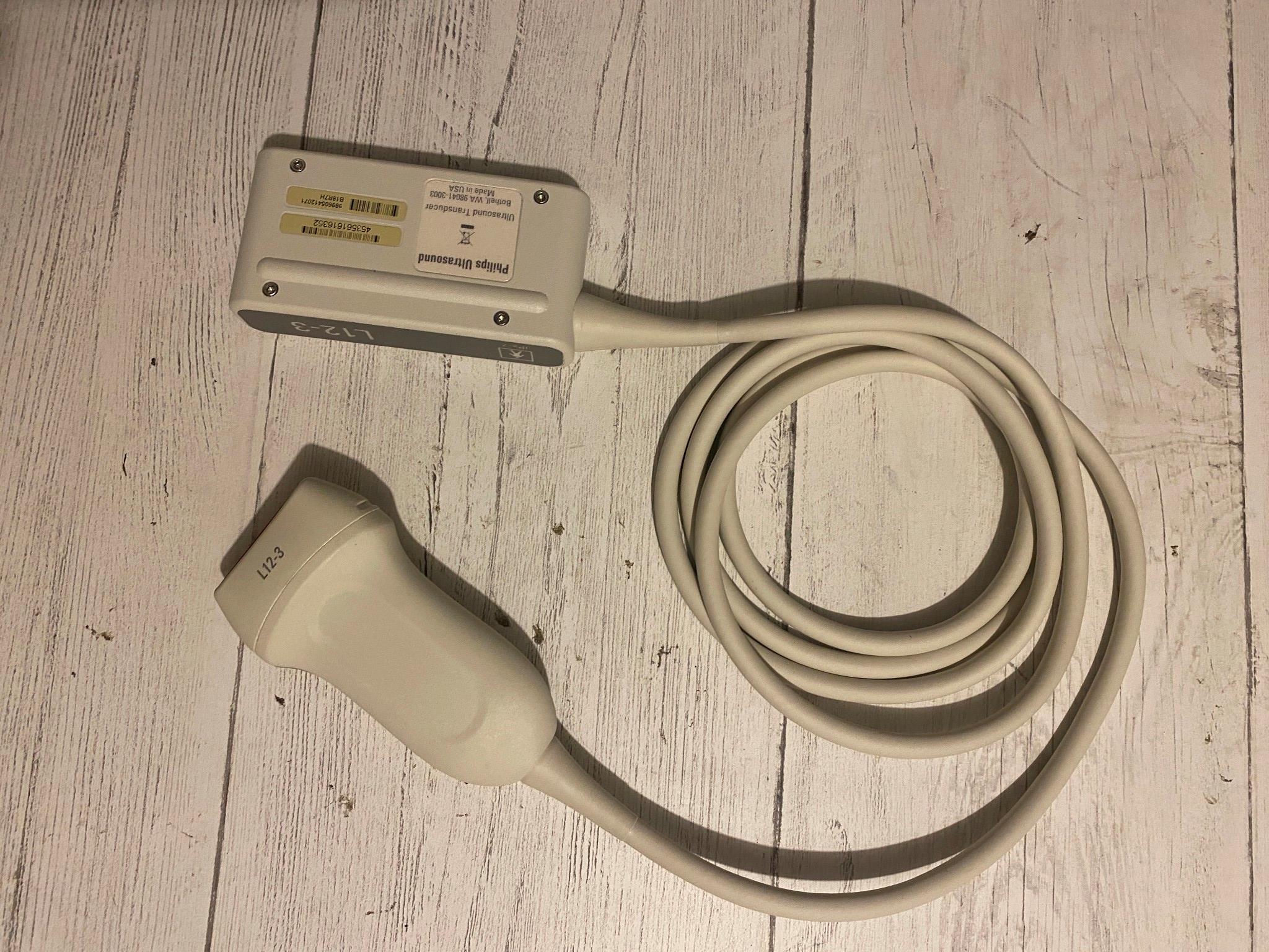 PHILIPS Ultrasound probe L12-3  Linear array transducer for CX50 DIAGNOSTIC ULTRASOUND MACHINES FOR SALE