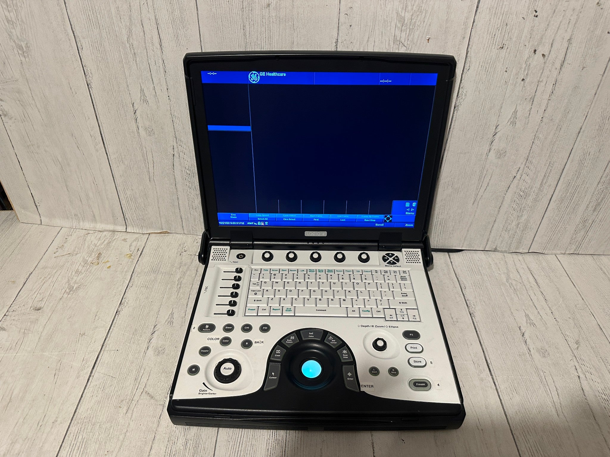 GE LOGIQ E Next Generation Ultrasound BT12  with 3S-RS Probe 2012 DIAGNOSTIC ULTRASOUND MACHINES FOR SALE