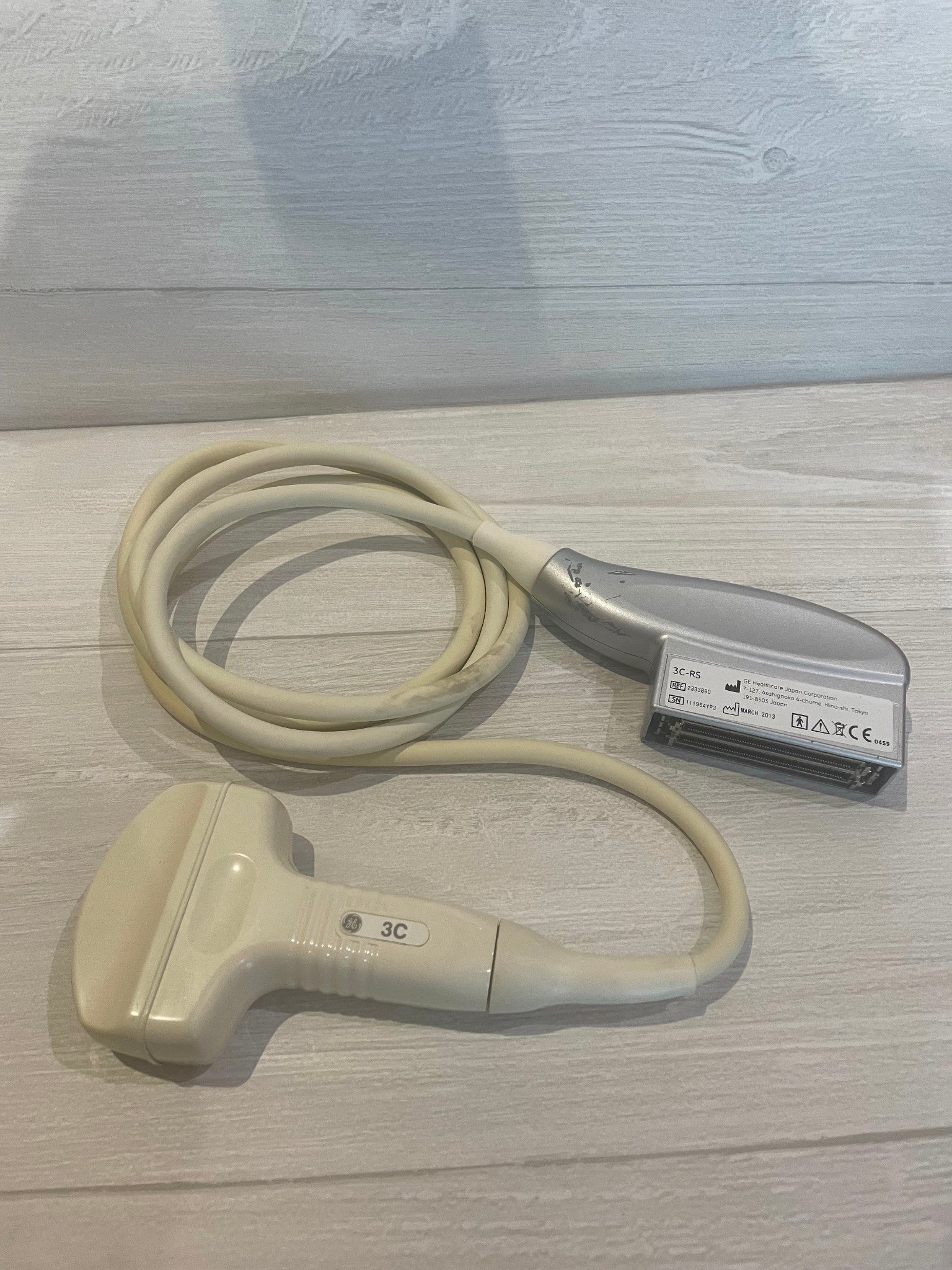 GE 3C-RS ULTRASOUND PROBE TRANSDUCER 2013 DIAGNOSTIC ULTRASOUND MACHINES FOR SALE