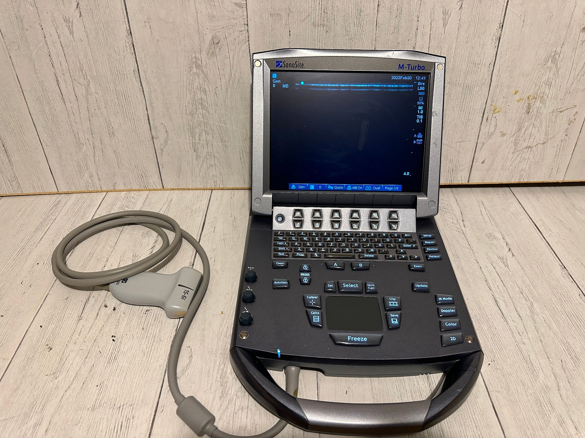 Sonosite HFL50x 5-16Mhz Ultrasound Probe For Sonosite M-Turbo DIAGNOSTIC ULTRASOUND MACHINES FOR SALE