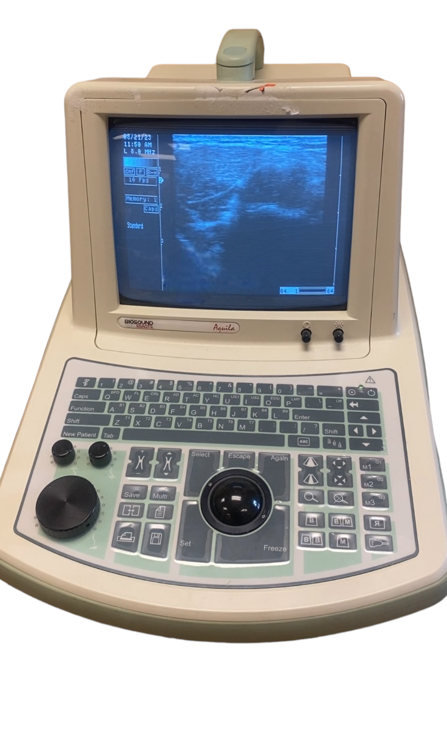 BIOSOUND ESAOTE AQUILA ULTRASOUND MACHINE WITH 1 PROBE L40 DIAGNOSTIC ULTRASOUND MACHINES FOR SALE