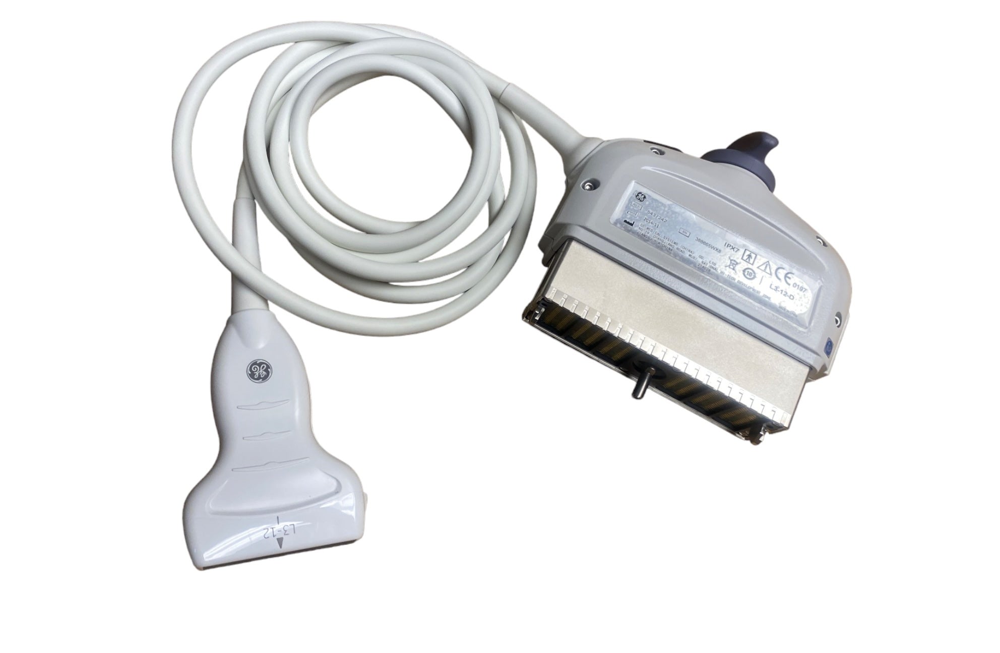 GE L3-12-D Ultrasound Probe Transducer DOM 2014 DIAGNOSTIC ULTRASOUND MACHINES FOR SALE