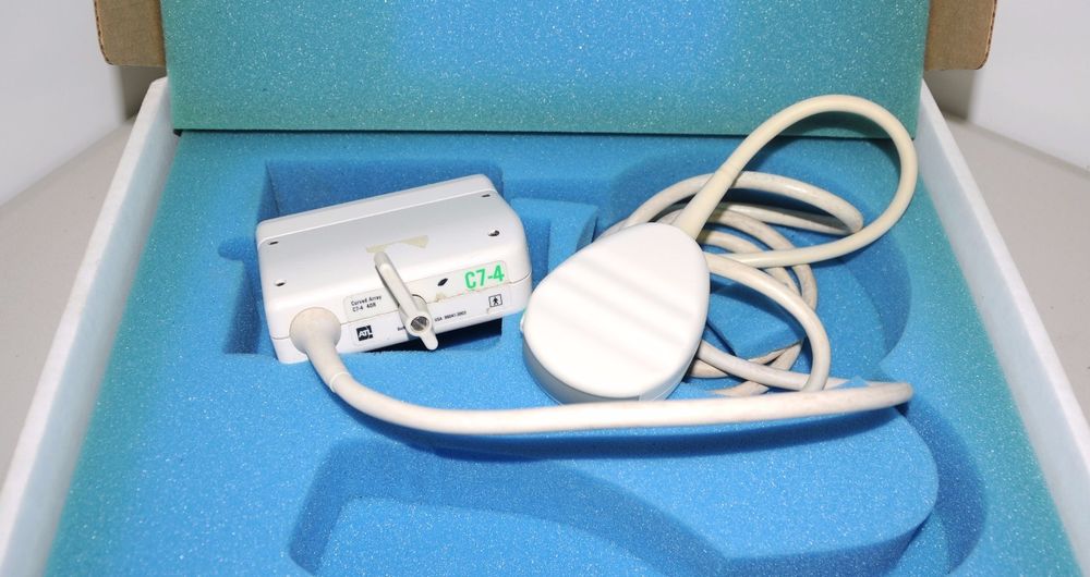 Philips ATL Ultrasound Probe, Transducer C 7-4 Curved Array #9 DIAGNOSTIC ULTRASOUND MACHINES FOR SALE