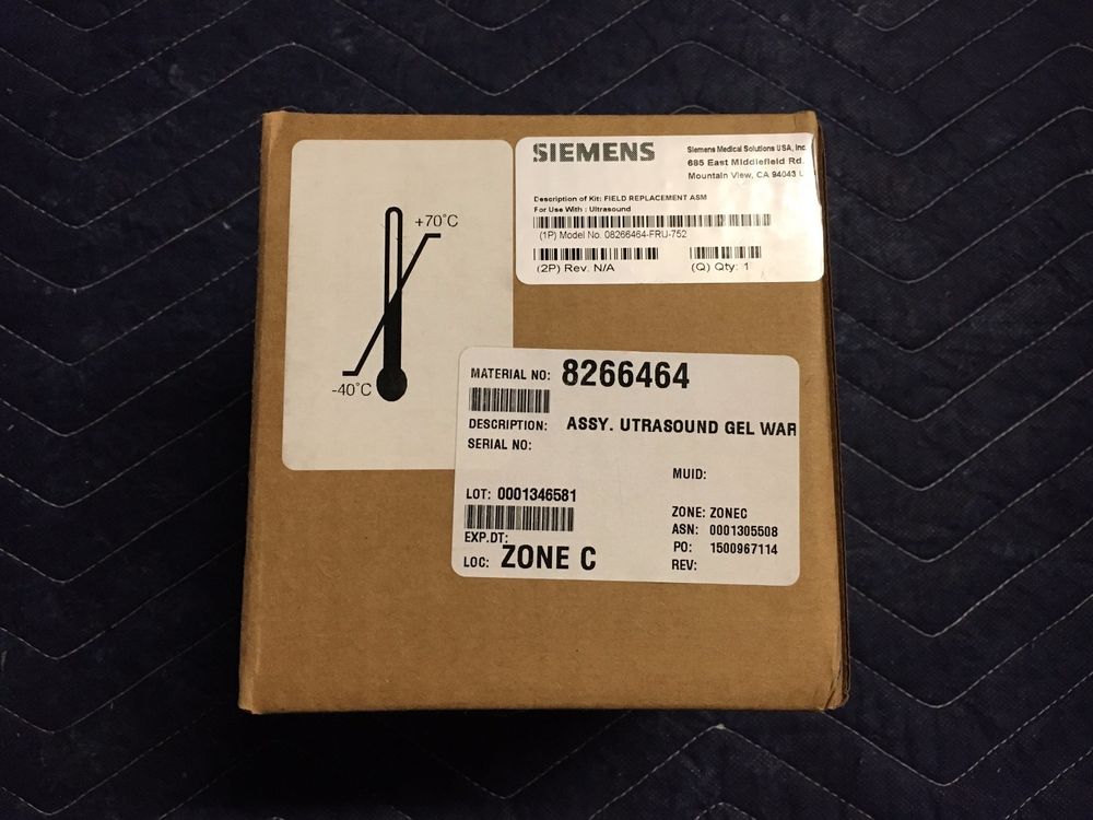 Siemens Ultrasound Gel Warmer Assembly DIAGNOSTIC ULTRASOUND MACHINES FOR SALE