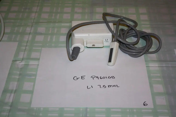 GE P96016B LI 7.5MHZ ULTRASOUND TRANSDUCER PROBE