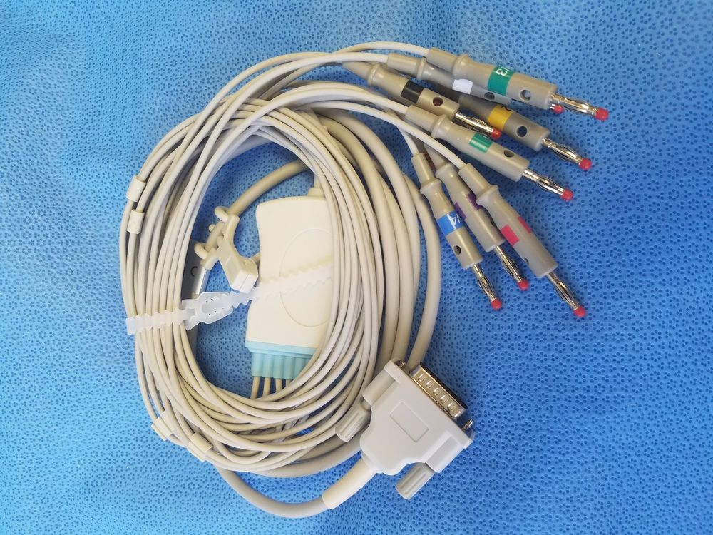 Schiller EKG Cable DIAGNOSTIC ULTRASOUND MACHINES FOR SALE