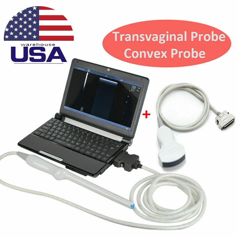 Portable Laptop Ultrasound Scanner Transvaginal Probe 3.5MHz Micro Convex Probe DIAGNOSTIC ULTRASOUND MACHINES FOR SALE