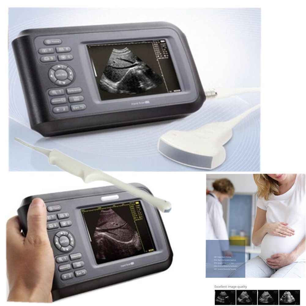 Portable laptop Machine Ultrasound Scanner Convex +Linear +Transvaginal 3 Probe DIAGNOSTIC ULTRASOUND MACHINES FOR SALE
