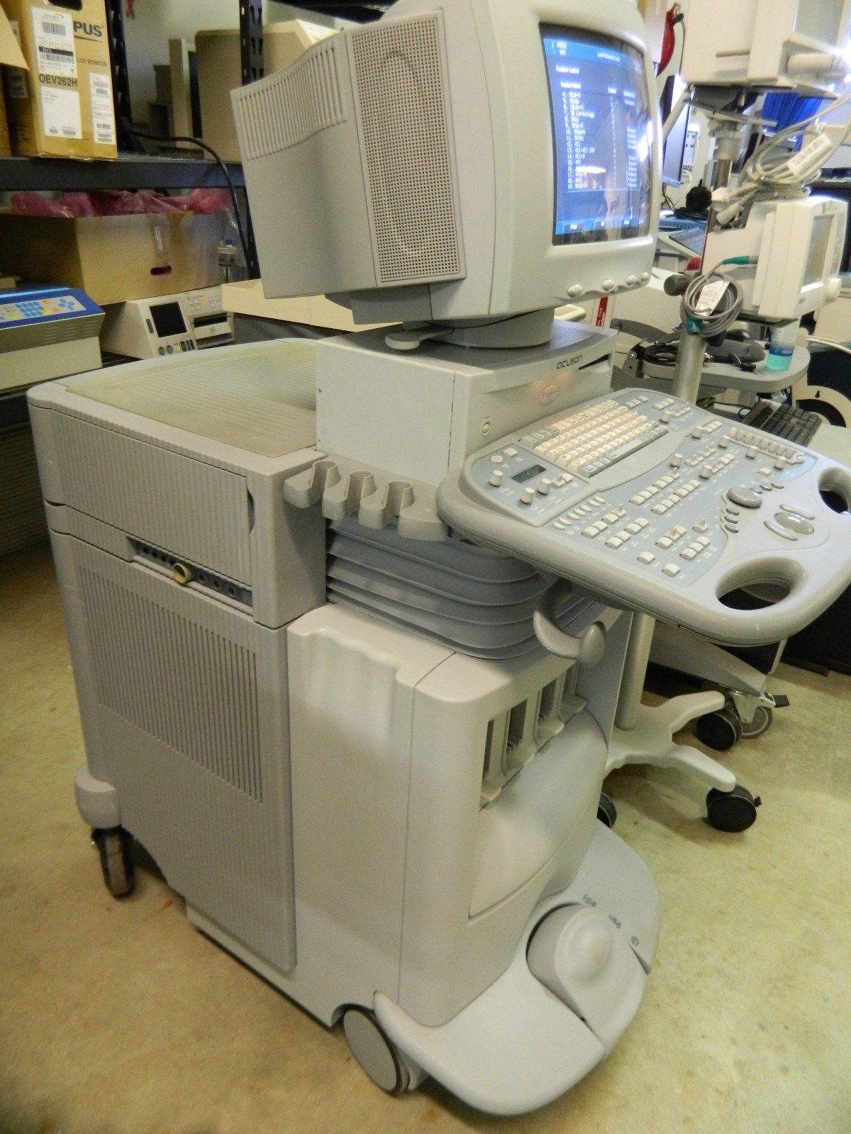 Siemens Acuson Sequoia C512 Cardiac Ultrasound **Tested DIAGNOSTIC ULTRASOUND MACHINES FOR SALE