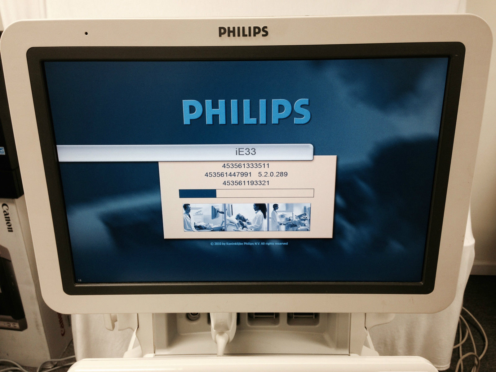 a computer screen with a picture of phillips on it