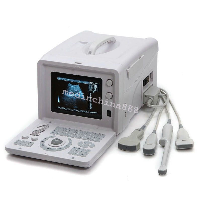 Man-Pack CCU ICU Ultrasound Scanner Convex + Linear 2 Probes Free 3D Best 190891255112 DIAGNOSTIC ULTRASOUND MACHINES FOR SALE