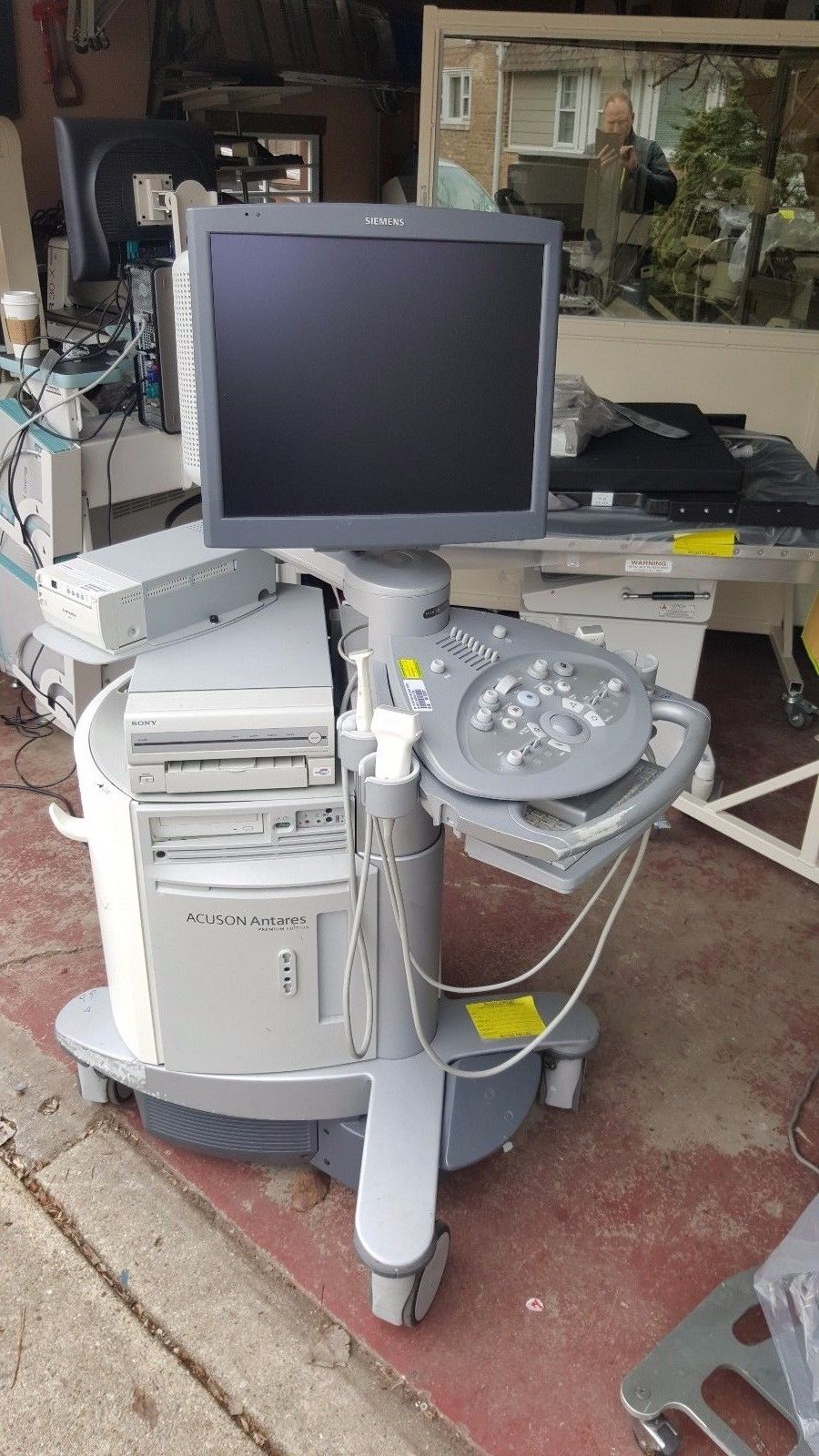 SIEMENS Acuson Antares PE  vascular Ultrasound DIAGNOSTIC ULTRASOUND MACHINES FOR SALE