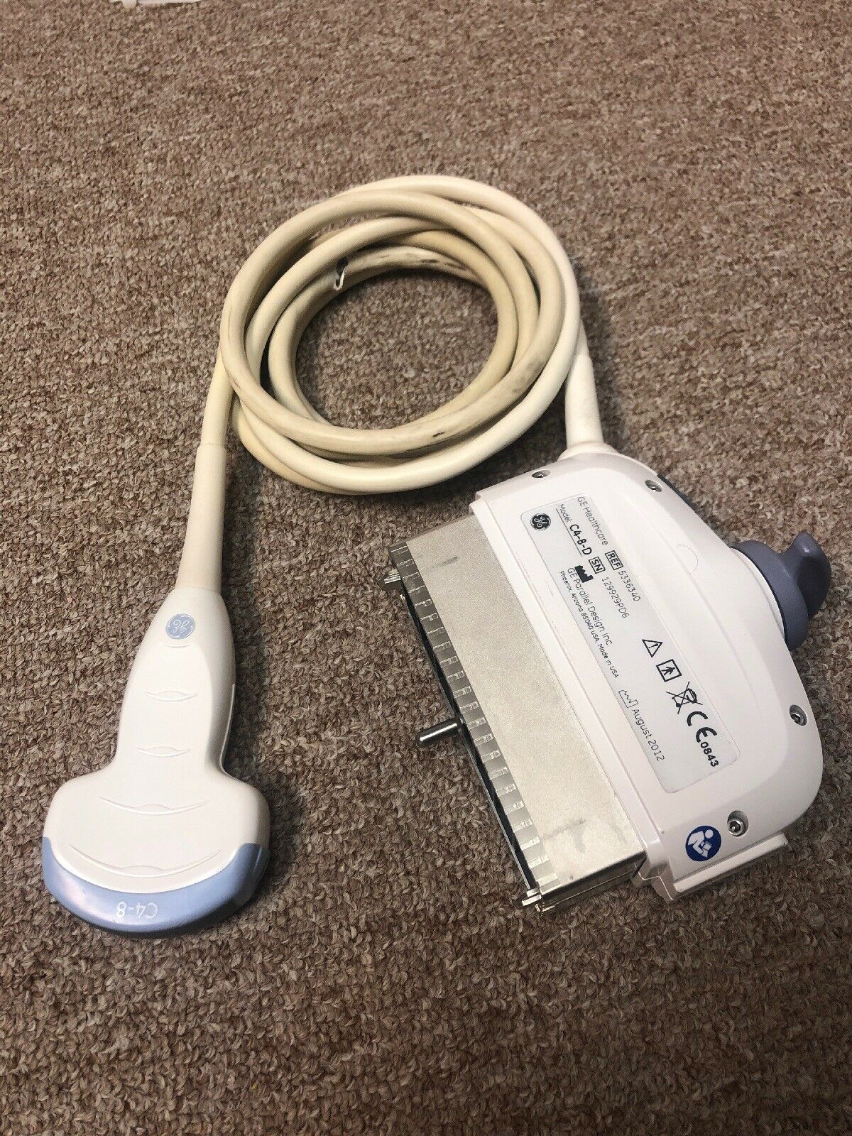 GE C4-8-D Ultrasound Probe / Transducer DIAGNOSTIC ULTRASOUND MACHINES FOR SALE