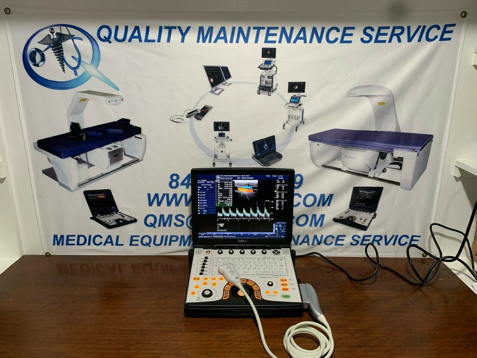 GE LOGIQ E NEXTGEN ULTRASOUND R.9.1.2 WITH 1 PROBE INCLUDED ALL OPTIONS ENABLED DIAGNOSTIC ULTRASOUND MACHINES FOR SALE