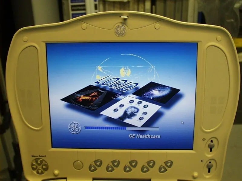 GE LogiqBook XP Porable Ultrasound with 3 transducers & Cart DIAGNOSTIC ULTRASOUND MACHINES FOR SALE