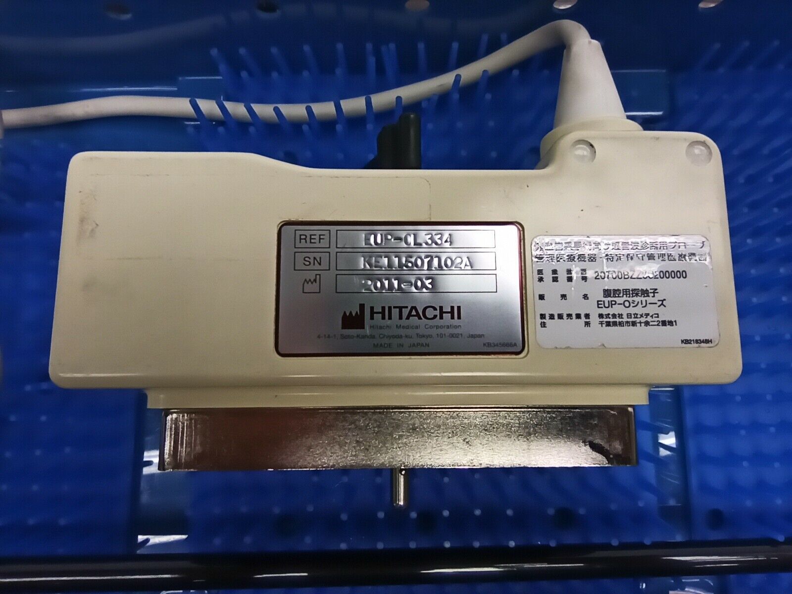 HITACHI EUP-OL334  ULTRASOUND TRANSDUCER - 30 DAYS WARRANTY DIAGNOSTIC ULTRASOUND MACHINES FOR SALE