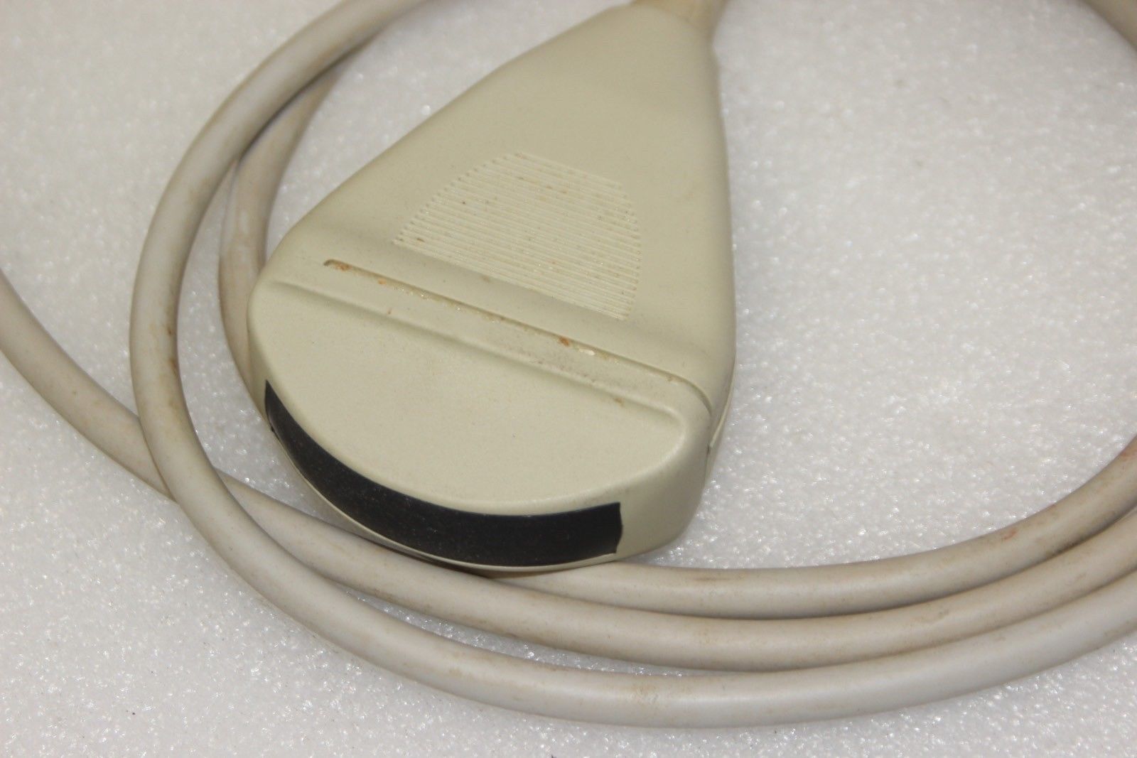 wires of probe circle white